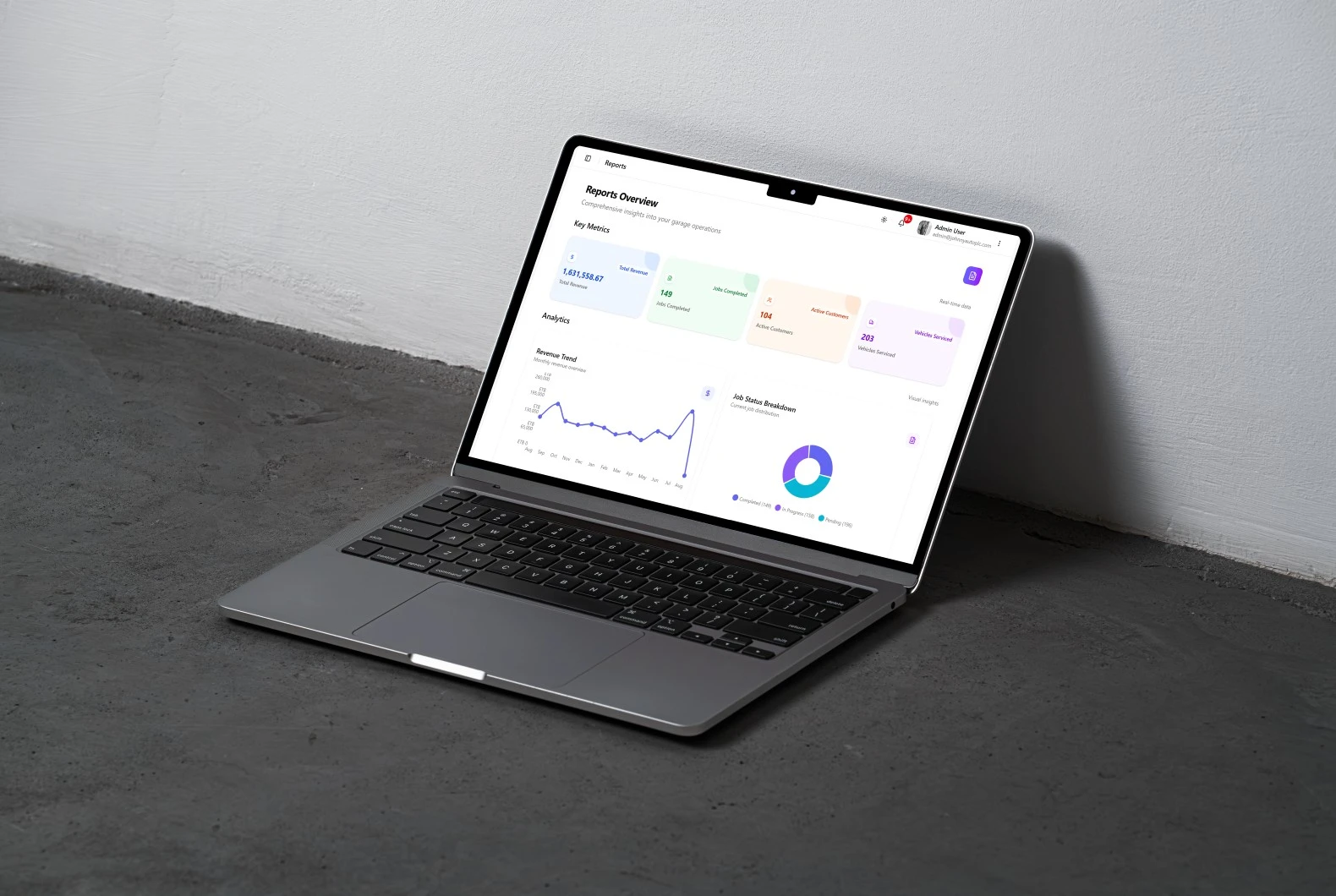 JohnnyGarage – Automotive Workshop Management System